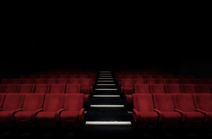 red cinema chair