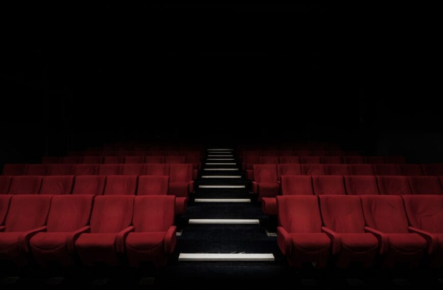 red cinema chair