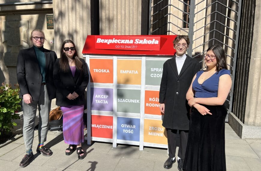 „Bezpieczna Szkoła” pod&nbsp;MEiN – to&nbsp;finał 5 edycji Rankingu Szkół Przyjaznych LGBTQ+!