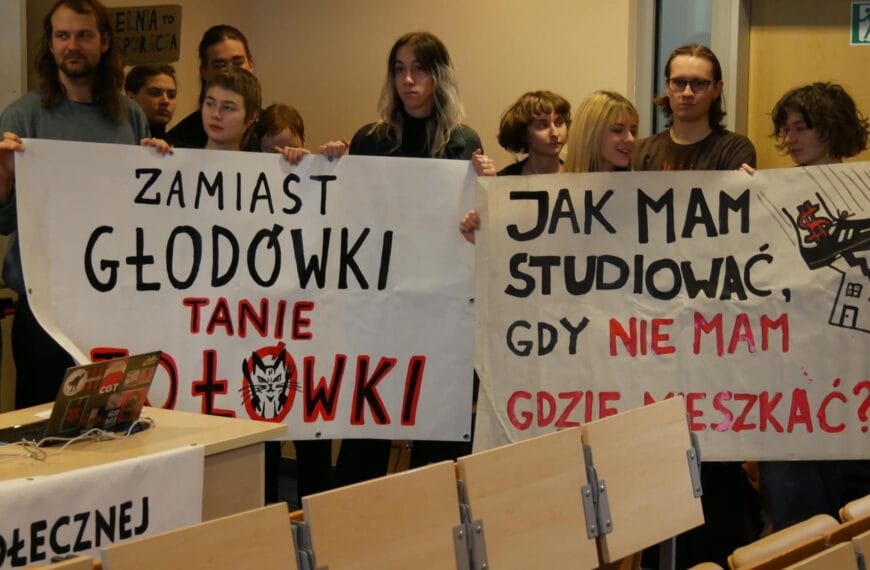 Okupacja poznańskiego akademika „Jowita” trwa!