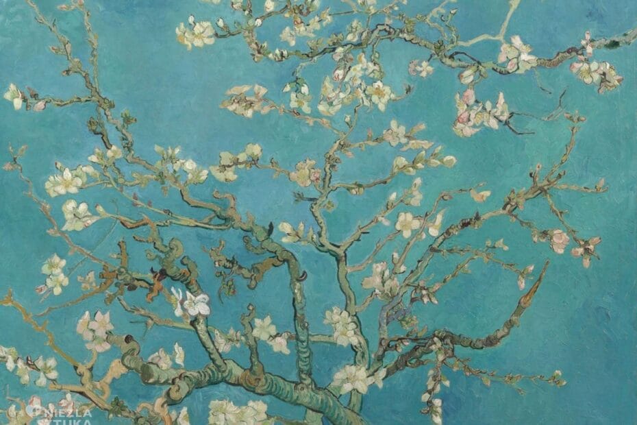 "Kwitnący migdałowiec", Vincent van Gogh, 1890